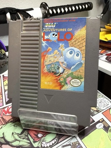 Adventures of LoLo Nintendo NES Cartridge Only Tested Authentic 1989