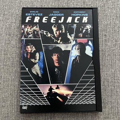 Freejack DVD - Mick Jagger, Emilio Estevez, Anthony Hopkins, Rene Russo