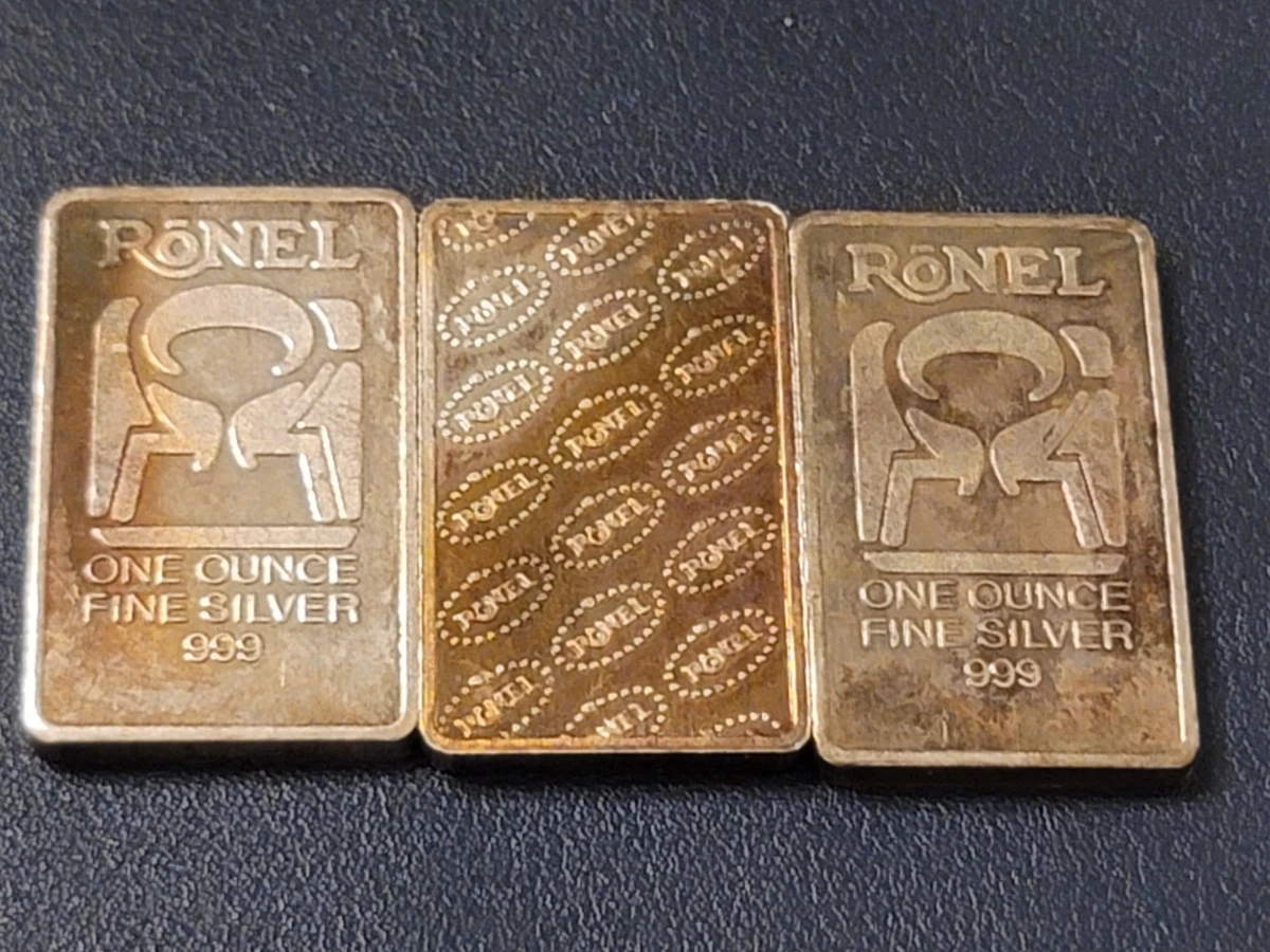 Silver Bullion 1 oz Precious Metal Content per Unit 1970 for sale
