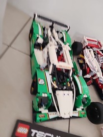 LEGO Technic Grand Prix Racer 42000 And 42039 Lot READ NEAR COMPLETE