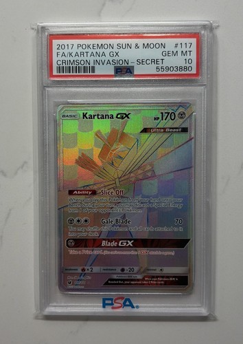 Kartana-GX graded PSA 10 for sale on eBay