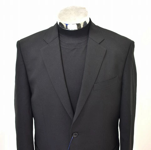 MISTERGENTLEMAN Basic Setup Jacket 2B Wool Black … - image 3