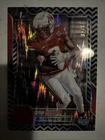 2025 Bowman Chrome University Football Black & White Stealth Refractor Nyziah Hunter #10