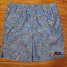 Vineyard Vines Swim Trunks Men's Size XL Drawstring Mesh Lined Bathing Suit