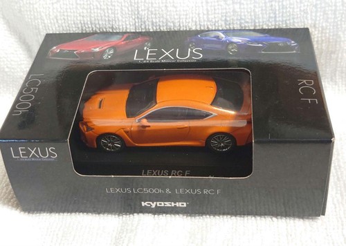 Kyosho 1/64 Lexus Miniature Car Collection LEXUS RCF (Orange)