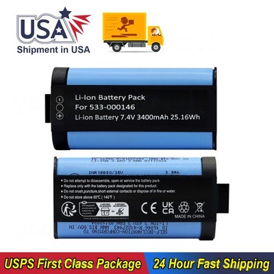 533-000146 NBattery 3400mAh For Logitech Ultimate Ears MegaBoom MegaBlast 