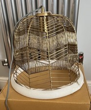 John Lewis 'Sabana' Gold finish Pendant Light Fitting 