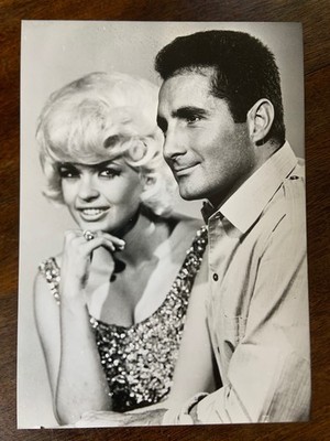 Jayne Mansfield /FREDDY QUINN /1963 ''Heimweh nach St. Pauli''/ORIGINAL-PRESSEFOTO