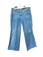 Vintage Louie Jeans Denim Size 26 Wide Leg Medium Wash Y2K