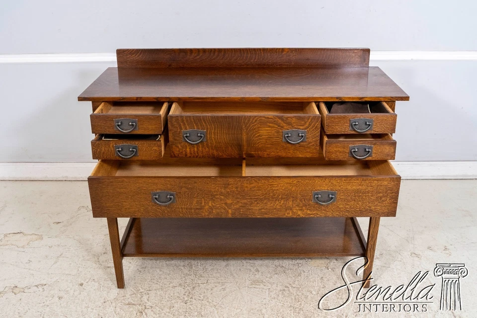69942: Aparador STICKLEY Mission Oak Arts & Crafts Foto 3 de 4