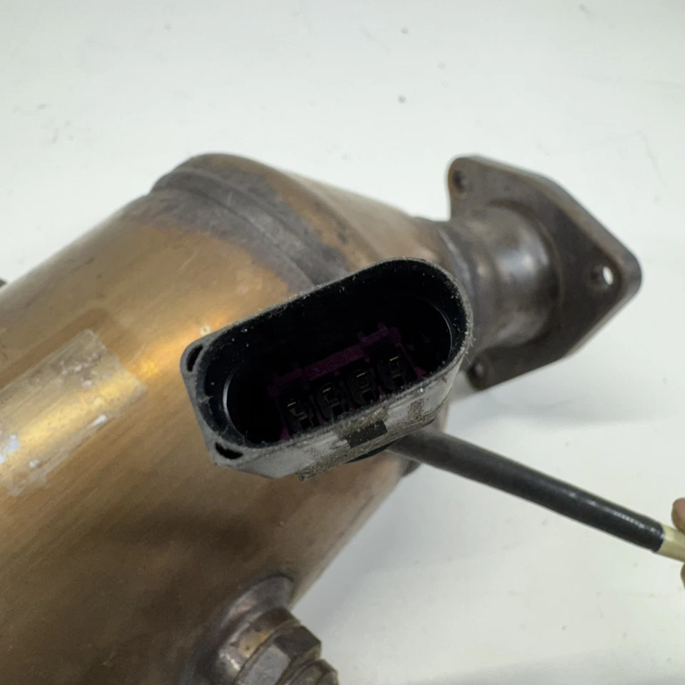 2012-2015 AUDI A6 3,0 Л C7 TFSI ГАЗ ЛЕВАЯ СТОРОНА ВЫХЛОПНАЯ СИСТЕМА ВНИЗ ТРУБЫ OEM - Изображение 2 из 4