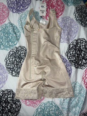 Faja Colombiana Completa Tissini Color, Beige Talla S