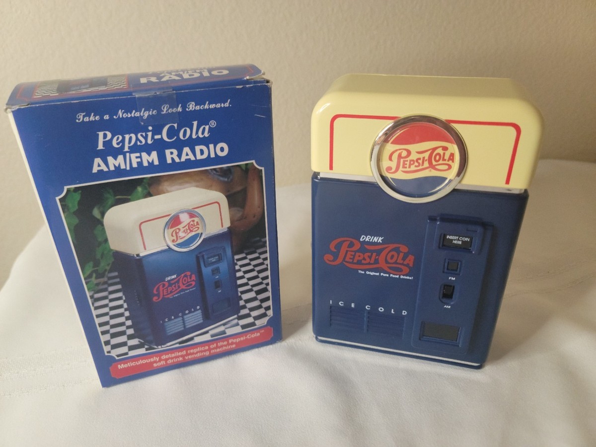 ペプシ　ラジオ　昭和　レトロ Pepsi Cola Vintage 90's Nostalgic Machine AM/FM Radio Never