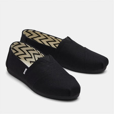TOMS ALPARGATA CLASSIC SLIP ON ESPADRILLES SIZE 4 RRP £45.99