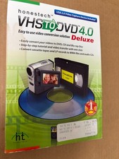New Honestech VHS to DVD 4.0 Deluxe LP Cassette to CD WMA file converter