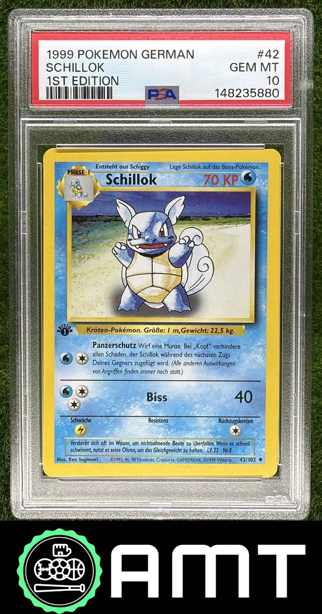 ヤドン　ドイツ語初版　PSA10 1st Edition Individual Trading Card Games Pokémon TCG German 1st Edition for