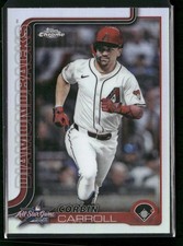 CORBIN CARROLL 2025 Topps Chrome Update #ASGC-36 All Star Game Refractor