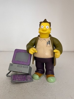 PLAYMATES INTERACTIVE THE SIMPSONS SERIE 16 DOUG SPIELZEUG ACTIONFIGUR WOS