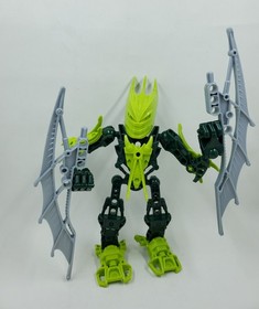 BT1 LEGO BIONICLE Stars 7117 GRESH Complete Manual, Golden Armor Piece Canister