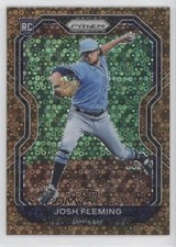 2021 Panini Prizm Tier II Bronze Donut Circle Prizm 13/40 Josh Fleming #108 g9j
