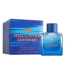 Hollister Canyon Sky EDT Spray for Men, 3.4 O...
