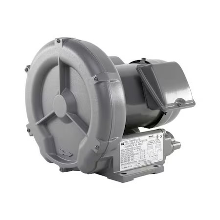 Fuji Electric Vfc200p-5T Regenerative Blower, 21/64 Hp, 33.9 In Wc