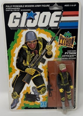 GI Joe Python Officer Python Patrol 1989 Hasbro action figure