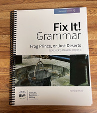 Institute for Excellence in Writing Fix It! G...