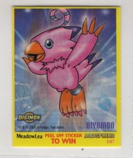 Meadow Lea Australia Digimon Sticker 2001 Biyomon