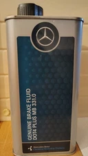 Mercedes-Benz Genuine Brake Fluid DOT4 Plus MB 331.0 - 1 Liter