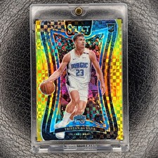 TRISTAN DA SILVA /10 Rookie GOLD Mezzanine Prizm 2024-25 Select Basketball #380