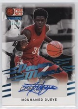 2021-22 Leaf Pro Set Power Platinum Spectrum Foil 85/99 Mouhamed Gueye Auto 0b2