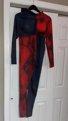 Harley quinn cosplay costume jester cartoon original birds of prey suicide squad