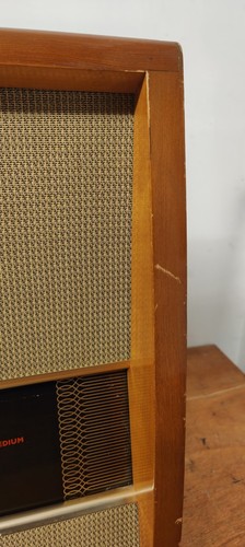 Vintage Murphy Ventilradio UKW, MW, LW & Gramm lackiertes Holzgehäuse Retro 30er Jahre - Bild 6 von 24