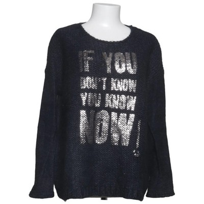 Frogbox, Strickpullover, Größe: 38, Grau, Acryl/Alpakawolle, Print #mGF