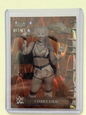 Candice LeRae 18/25 Wrestlemania Cactus Jack