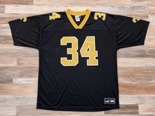 Vintage Puma Ricky Williams #34 New Orleans Saints NFL Jersey 2XL XXL Black