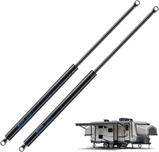 260282 RV Awning Gas Struts, 24 inch Gas Struts, 124 to 140Lbs Lift Support Comp