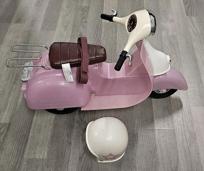 Our Generation Vespa Mofa Roller & Helm