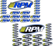 RPM70005 RPM Pro Logo Decal Sheets