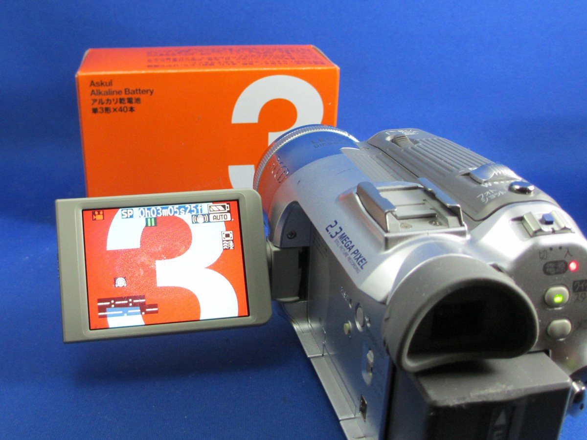 Panasonic NV-GS150 Camcorder Optical Zoom Used Working Condition
