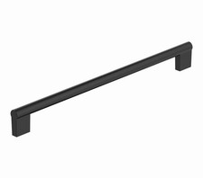 Amerock Versa 18 inch 457mm C-to-C Matte Black Appliance Pull, BP55535FB