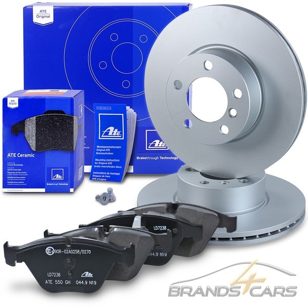 ATE Bremsscheiben Ø312 +Ceramic BelÄGe Vorne FÜR BMW 3-ER E90 E91 E92 E93 X1 E84-image