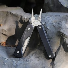 ROXON Flex Titan Multitool 16 Essential Tools With Black G10 Handles T Shank