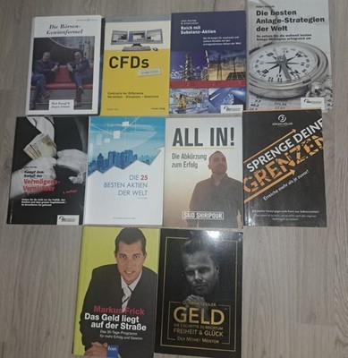 Geld und Anlagen 10 Bücher Buch