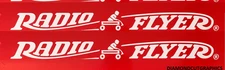 Radio Flyer Wagon, Replacement VINYL DECALS, 18.25in. FREE SHIP, MADE IN USA