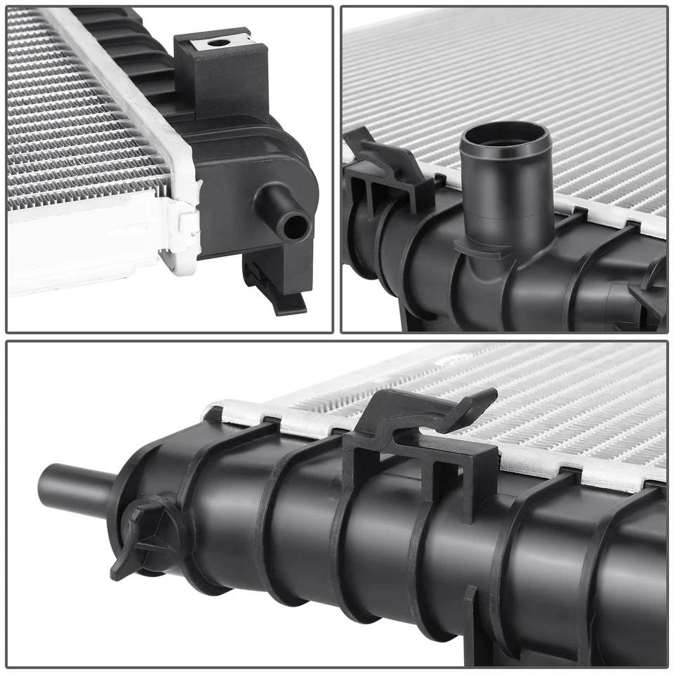Radiador de refrigeración de núcleo de aluminio estilo OE 2462 para Saturn Vue 2002-2004 2,2 L 3,0 L Foto 4 de 4