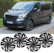 16" Zoll Radkappen Satz Radzierblenden Radblenden R16 Für Renault Trafic 03-14