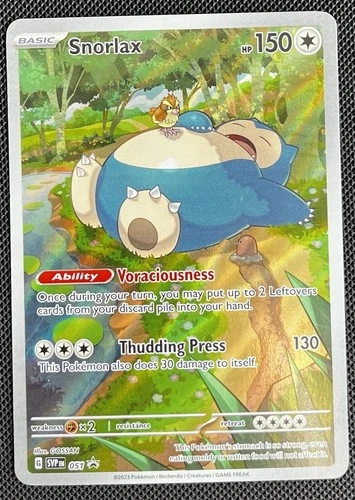 Snorlax 51- Pokémon 151 Promo SV: Scarlet & Violet Promo Card 051 NM