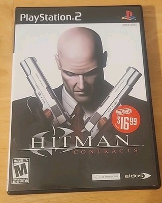 Sony PlayStation 2 PS2 Hitman Contracts By Eidos 2004 With Manual CIB